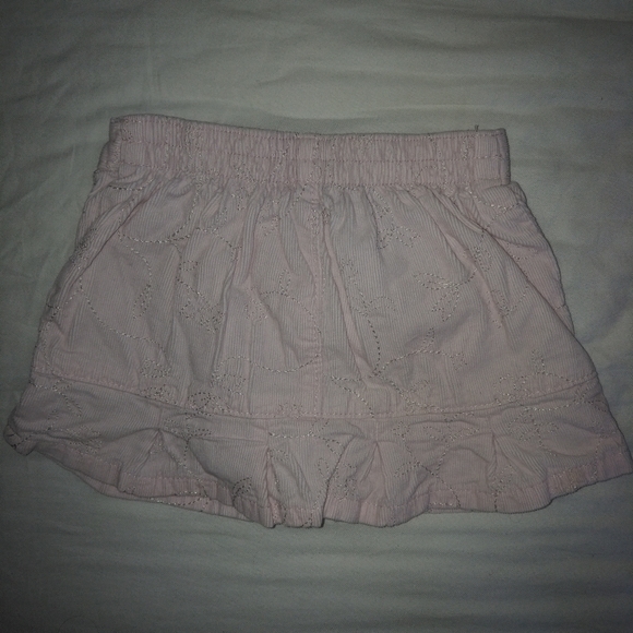 4/$20 Baby girl pink corduroy skirt 6-12 months - Picture 5 of 11